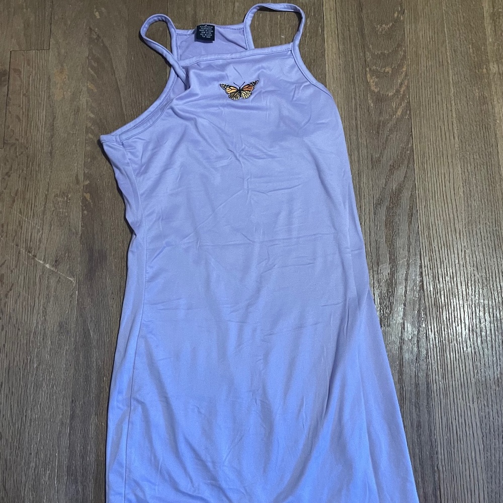 Purple Slip Dress